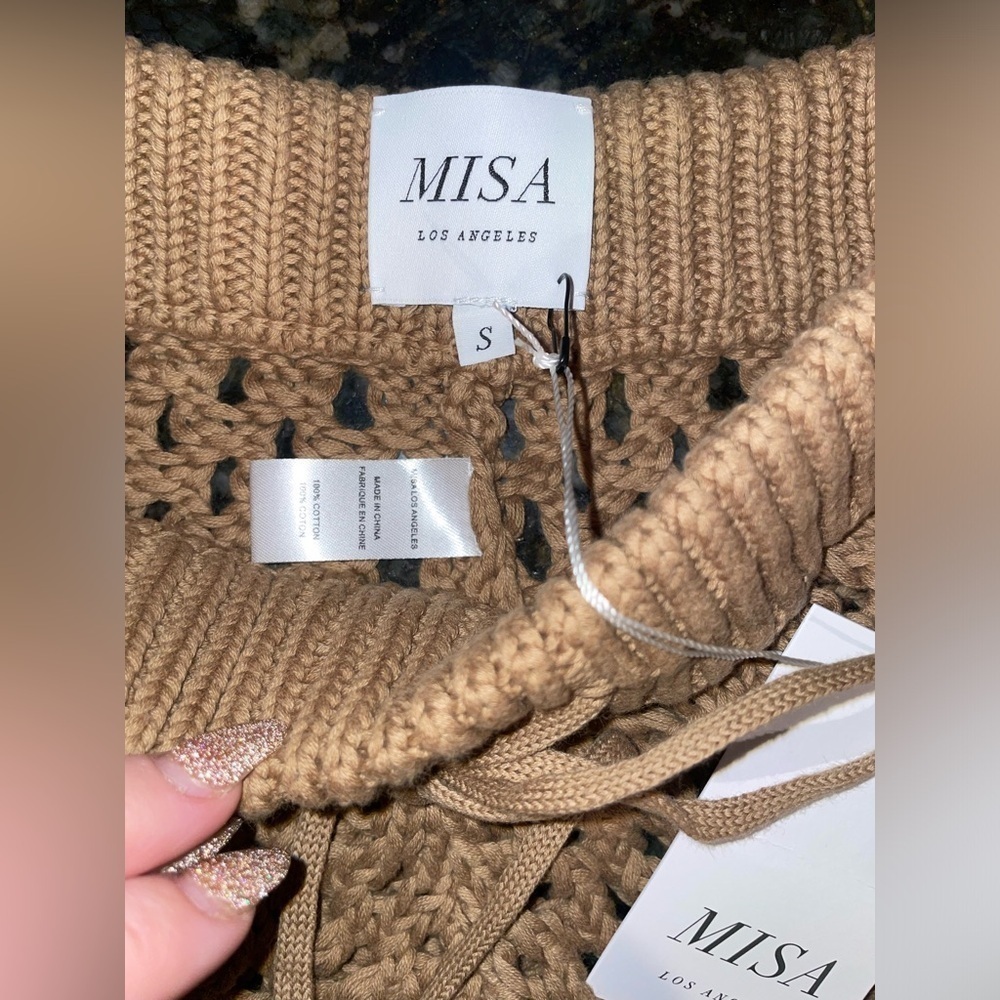 New! MISA x Revolve Jonie/ Daisy Crochet Shorts ๐ค Small NWT! - Picture 9 of 10